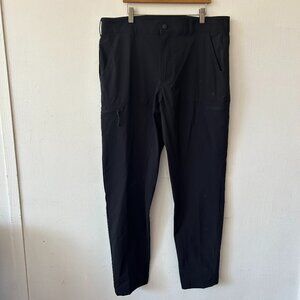 Magellan Fishing Pants Mens 34 Black Pockets Outdoor Camping Hiking Quick Dry